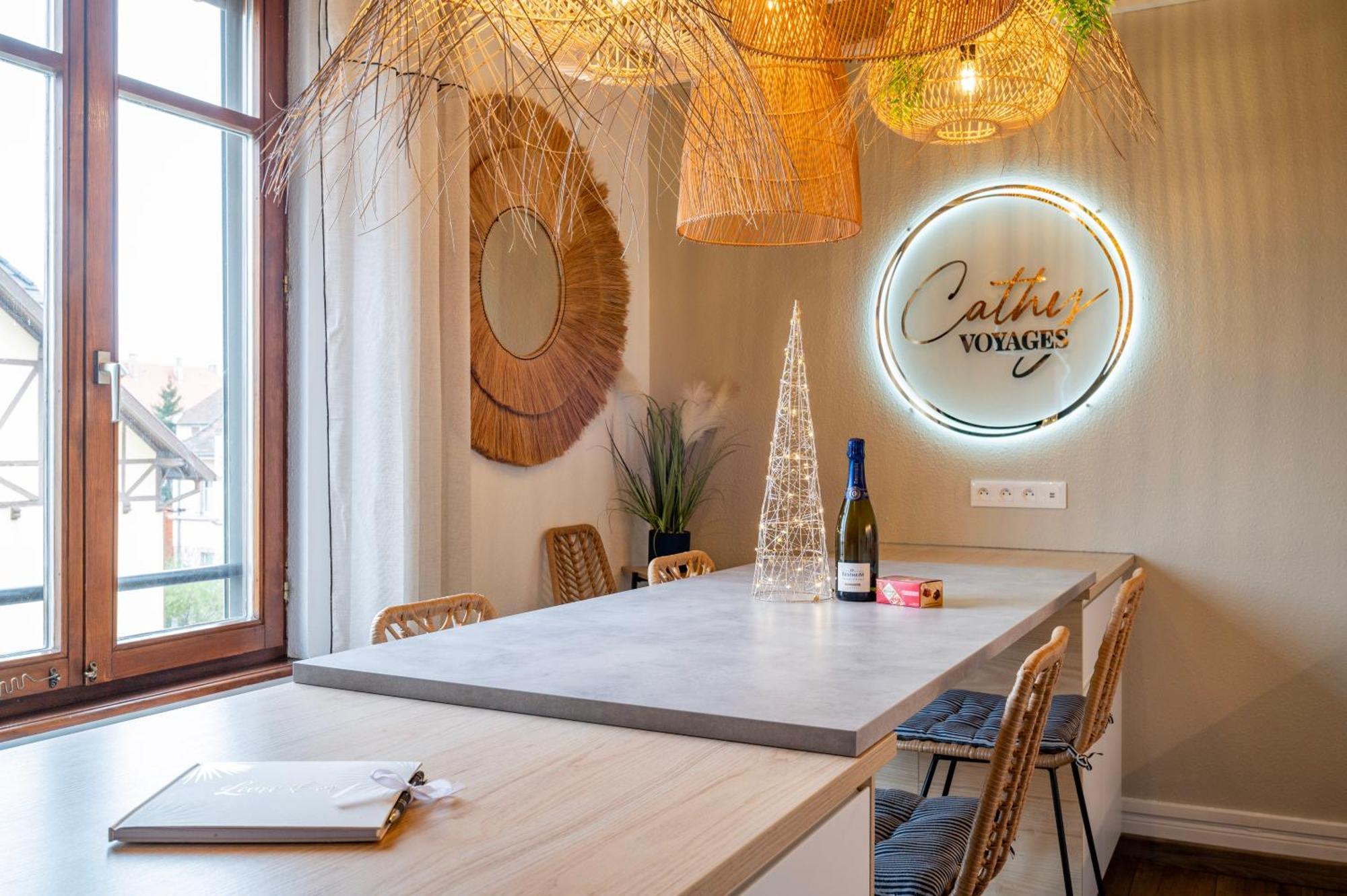 Cathyvoyages - Luxe Et Evasion - Gare 2 Min Et Ville 4 Min - Ciel Etoile - Netflix Videoprojecteur - Garage Possible Ou Parking Gratuit Strasbourg Eksteriør billede